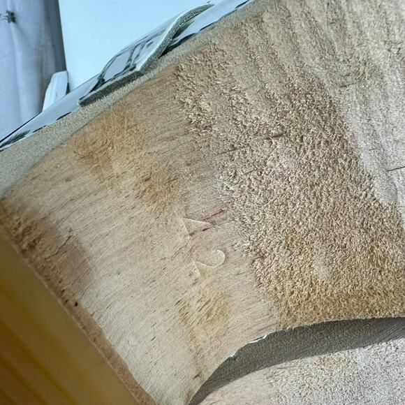 Moheda Wooden Clog Mule Women's Size 42 10.5 Elk Print Leather Handmade Sweden - Picture 6 of 6